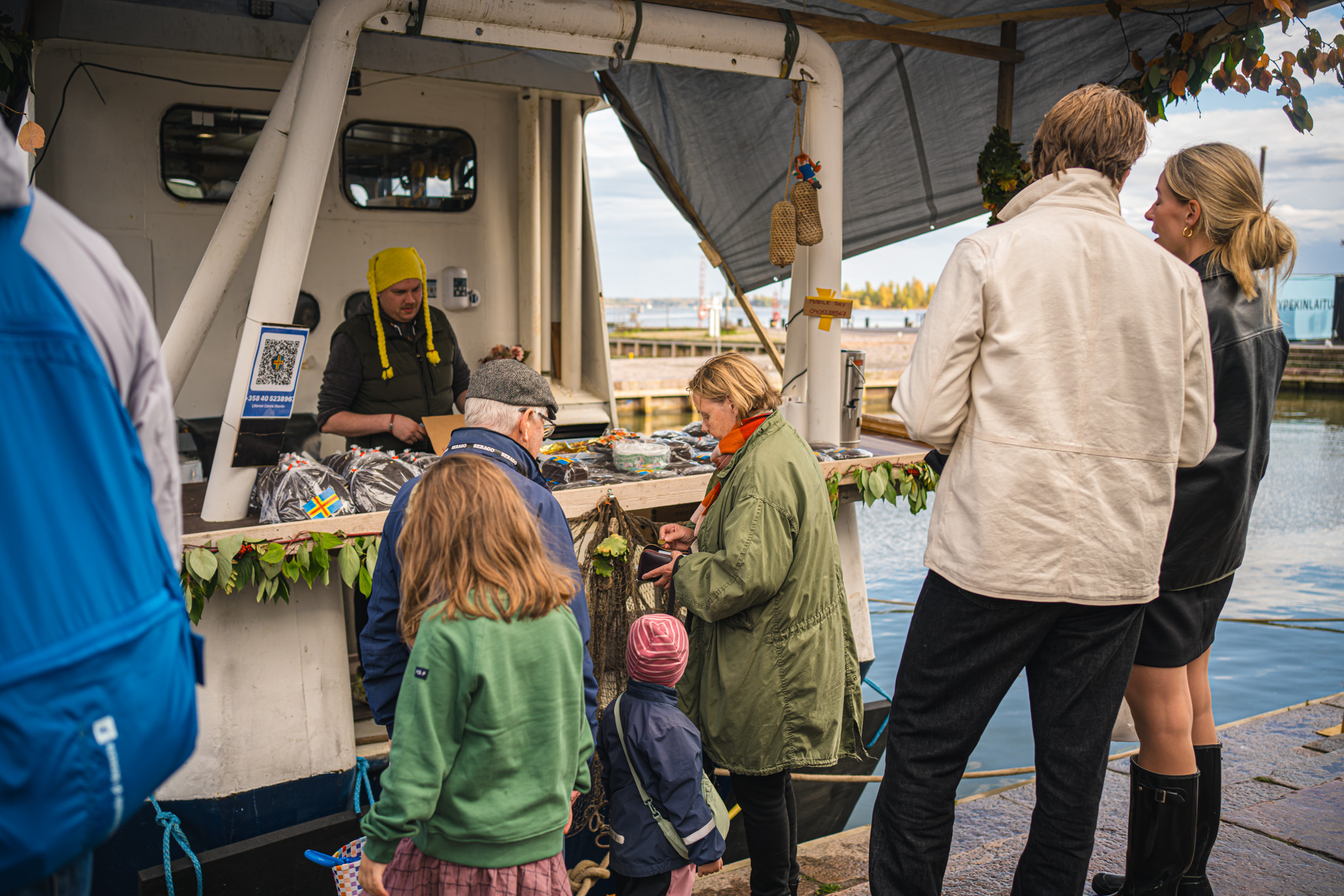 The nearly 300-year-old Helsinki Baltic Herring Market brought together food lovers of all ages.